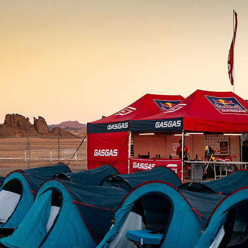 IT’S THE DAKAR RALLY REST DAY FOR DANIEL SANDERS AND RED BULL GASGAS FACTORY RACING